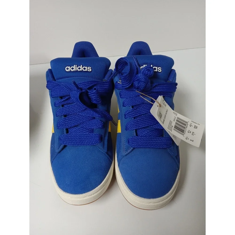 Adidas Grand Court Alpha Men's 11‎ Lucid Blue Yellow